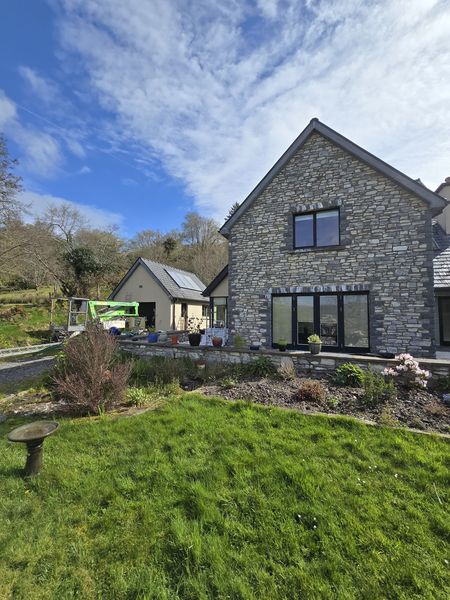 Roofline Exterior Painting Project in West Cork