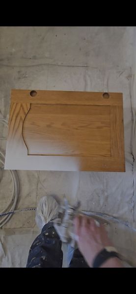 Kitchen Cabinets Painting Project in West Cork