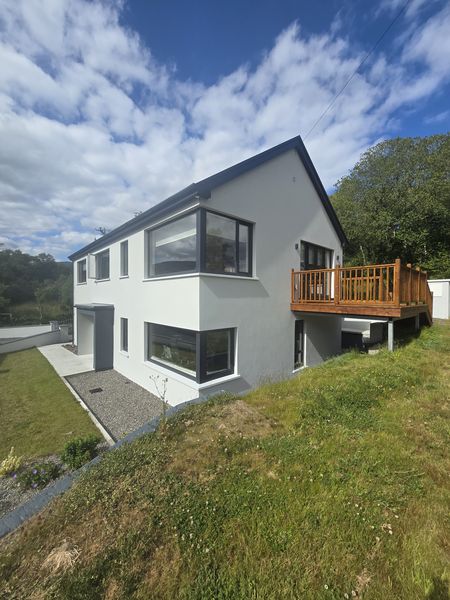 Exterior New Build Painting Project in West Cork