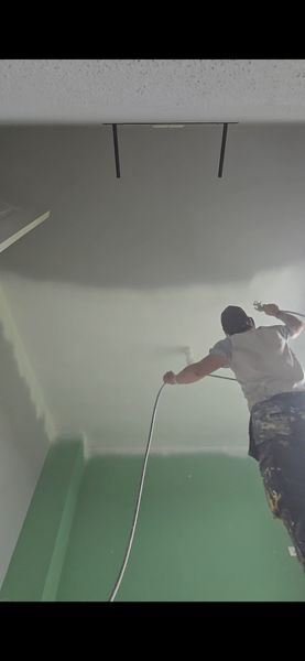 Wall Spraying Project in West Cork