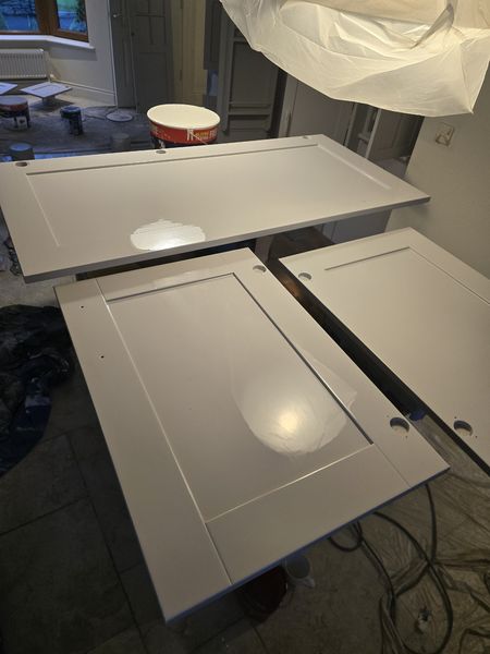 Cabinet Spraying Project in West Cork